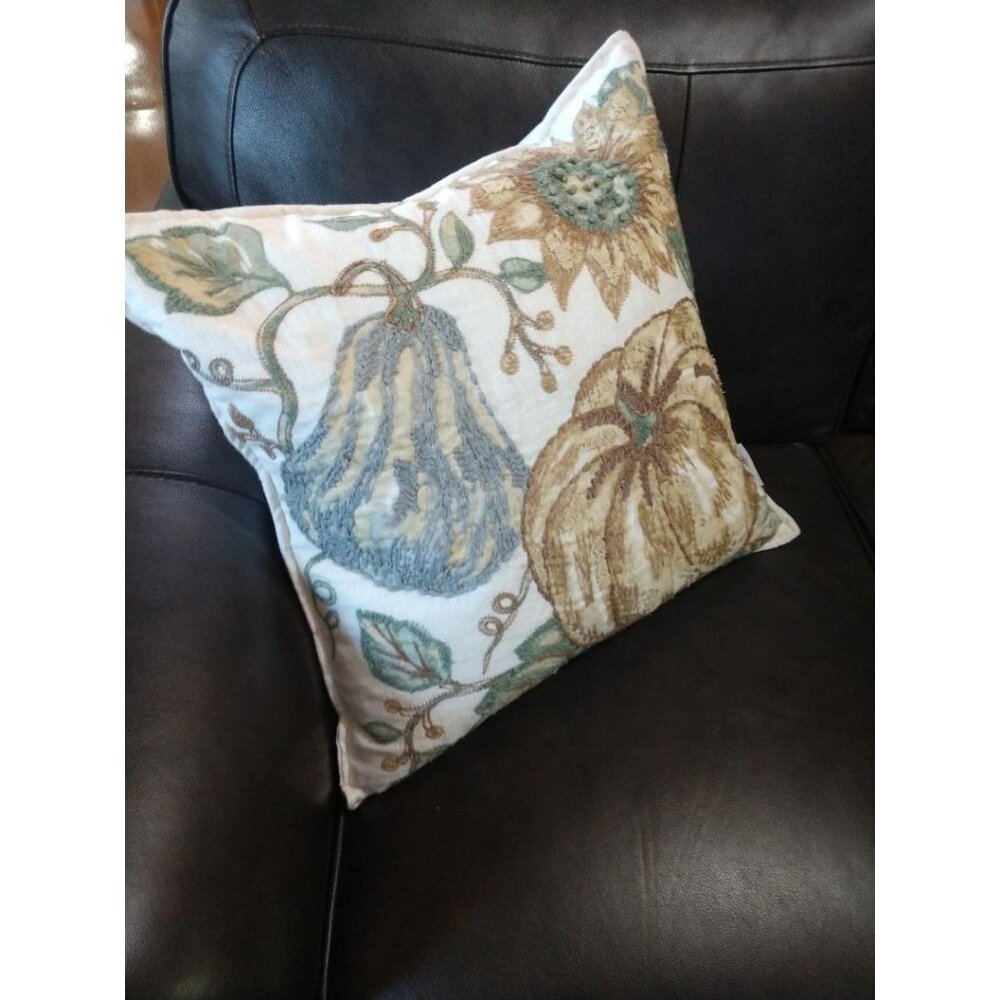 Decorative Fall-Themed Throw Pillow With Removable Cover By Well Dressed Home 19
